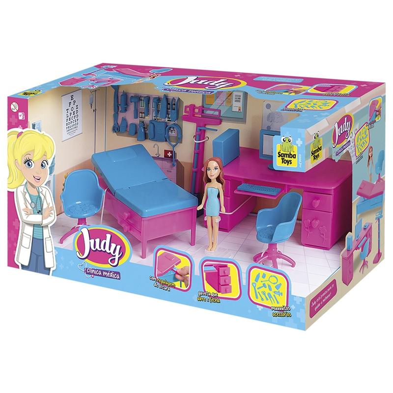 Judy Doutora De Brinquedo Boneca Com Acessórios 0449 - Samba Toys